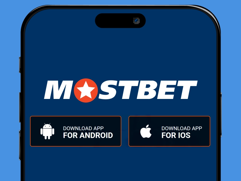 Screenshot showing navigation to the “Download App” section on the MostBet site.